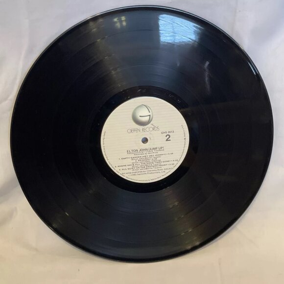 Elton John Jump Up! (Vinyl, 1982) Geffen GHS 2013 VG LP Record Album - Picture 10 of 12